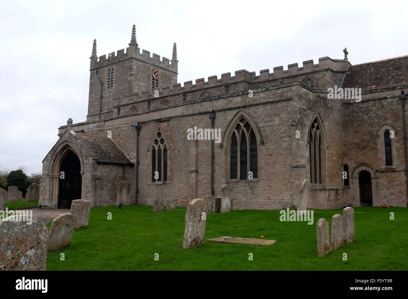 Eglise St Mary, Woodnewton, Northamptonshire, England, UK Banque D'Images