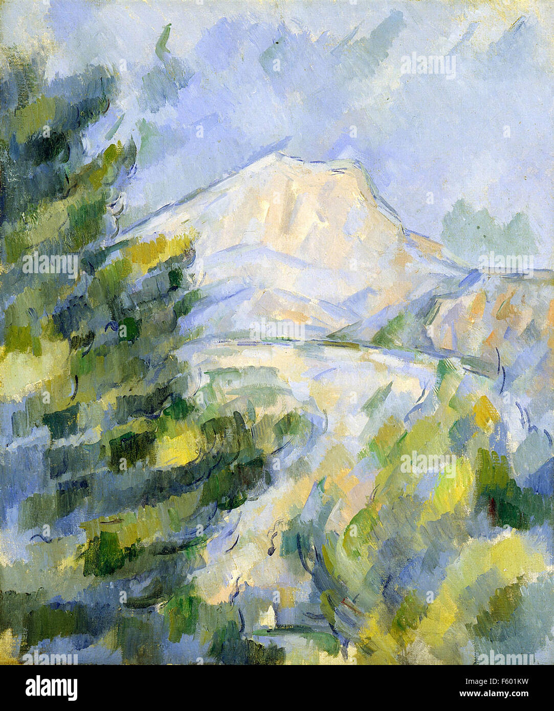 Paul Cézanne - Mont Sainte Victoire (1) Banque D'Images