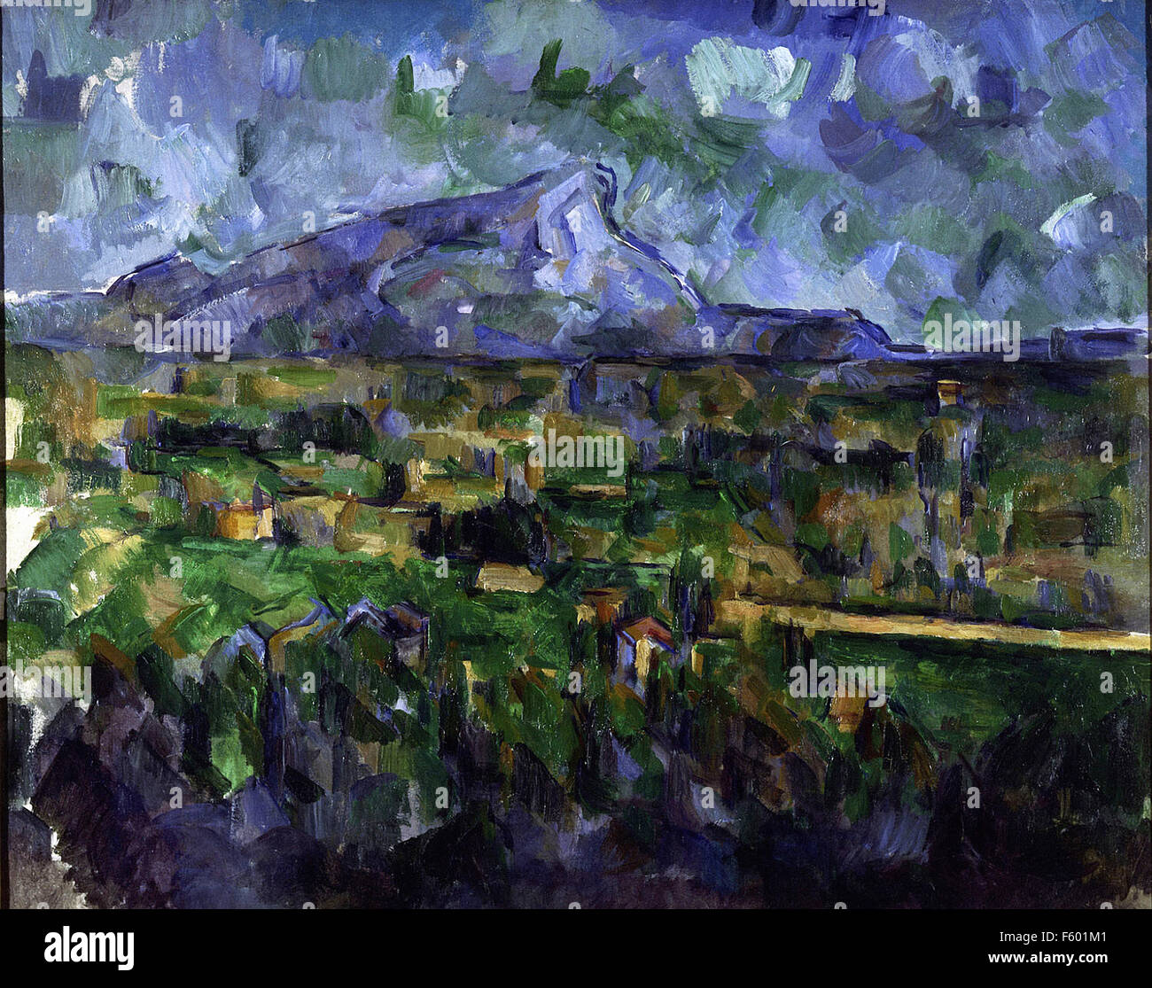 Paul Cézanne - Mont Sainte Victoire Banque D'Images