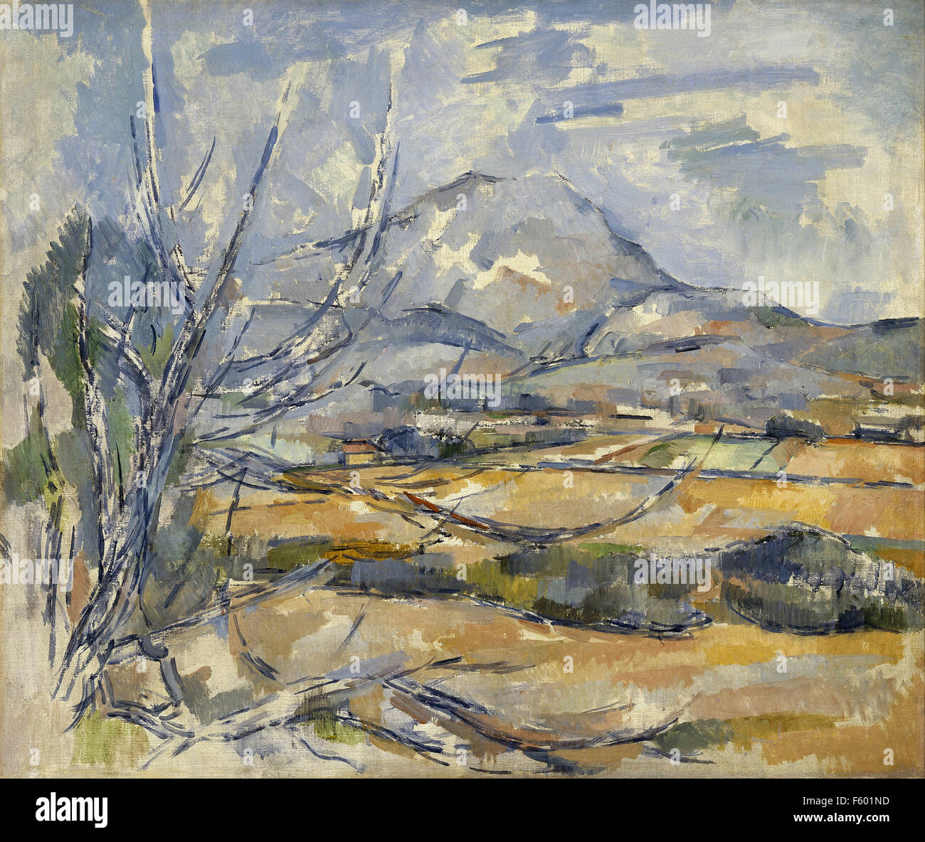 Paul Cézanne - Mont Sainte-Victoire 606 Banque D'Images