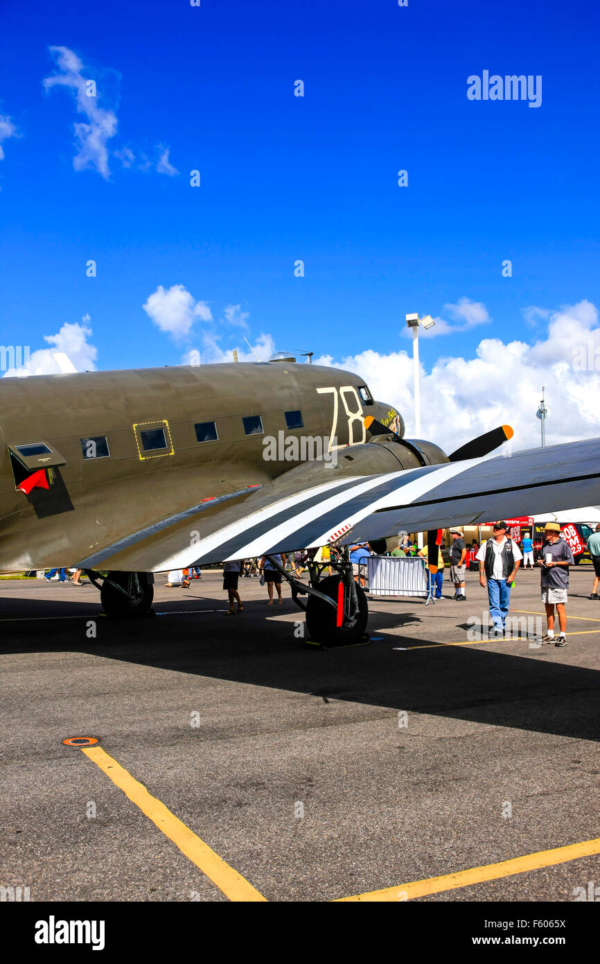 Belle Tico, le Douglas C-47 Skytrain de WW2 Banque D'Images