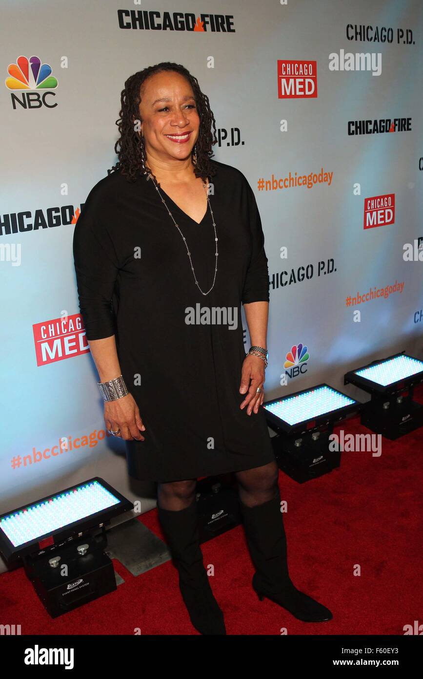 Chicago, Illinois, USA. 10 Nov, 2015. S. Epatha Merkerson ''Chicago' Med Crédit : Mary Carol Fitzgerald Photographie/Globe Photos/ZUMA/Alamy Fil Live News Banque D'Images