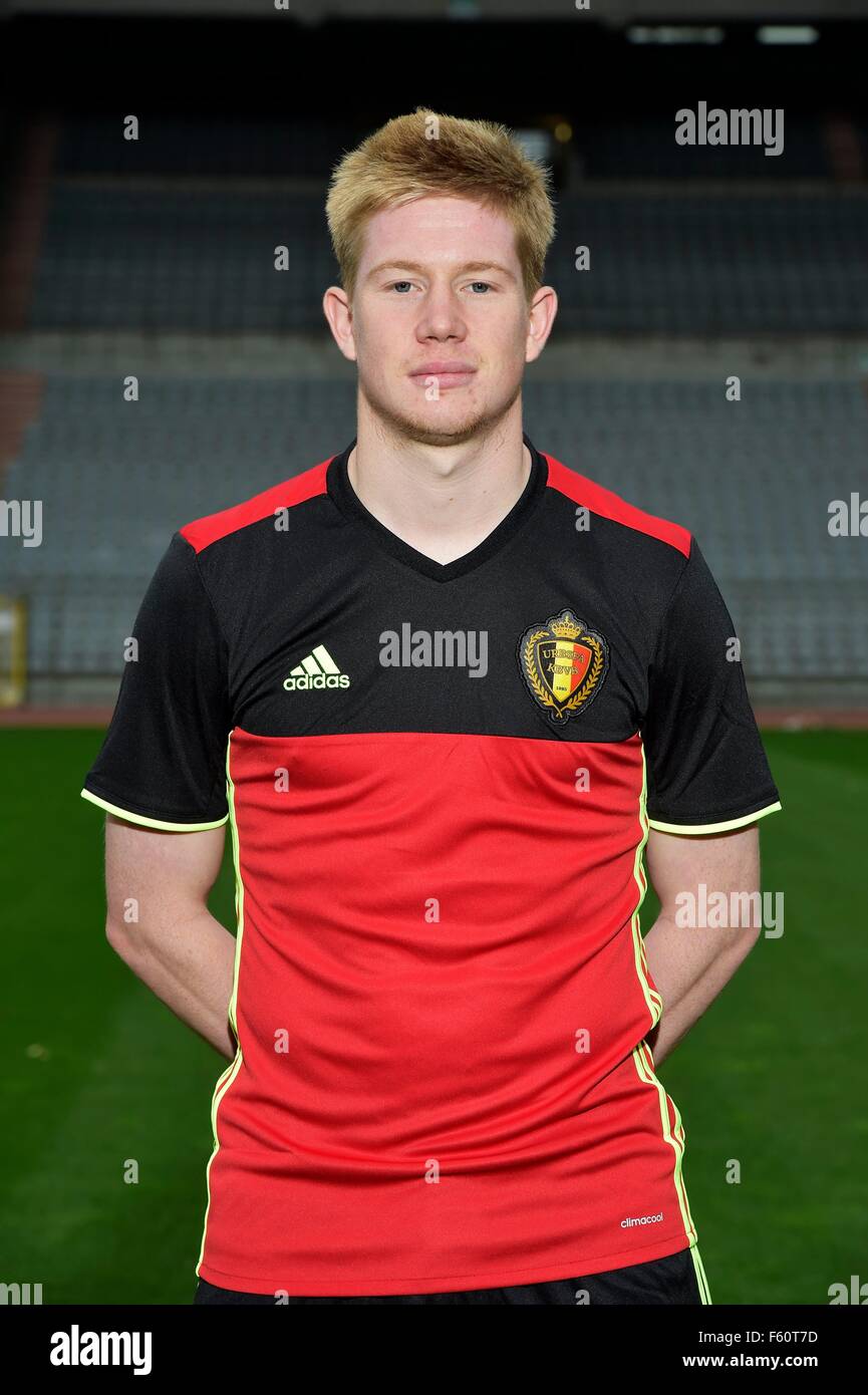 Bruxelles, Belgique. 10 Nov, 2015. L'équipe nationale de Belgique mens dans  photoshoot officiel adidas nouvellement introduite pour kit. Kevin De  Bruyne : Action Crédit Plus Sport/Alamy Live News Photo Stock - Alamy