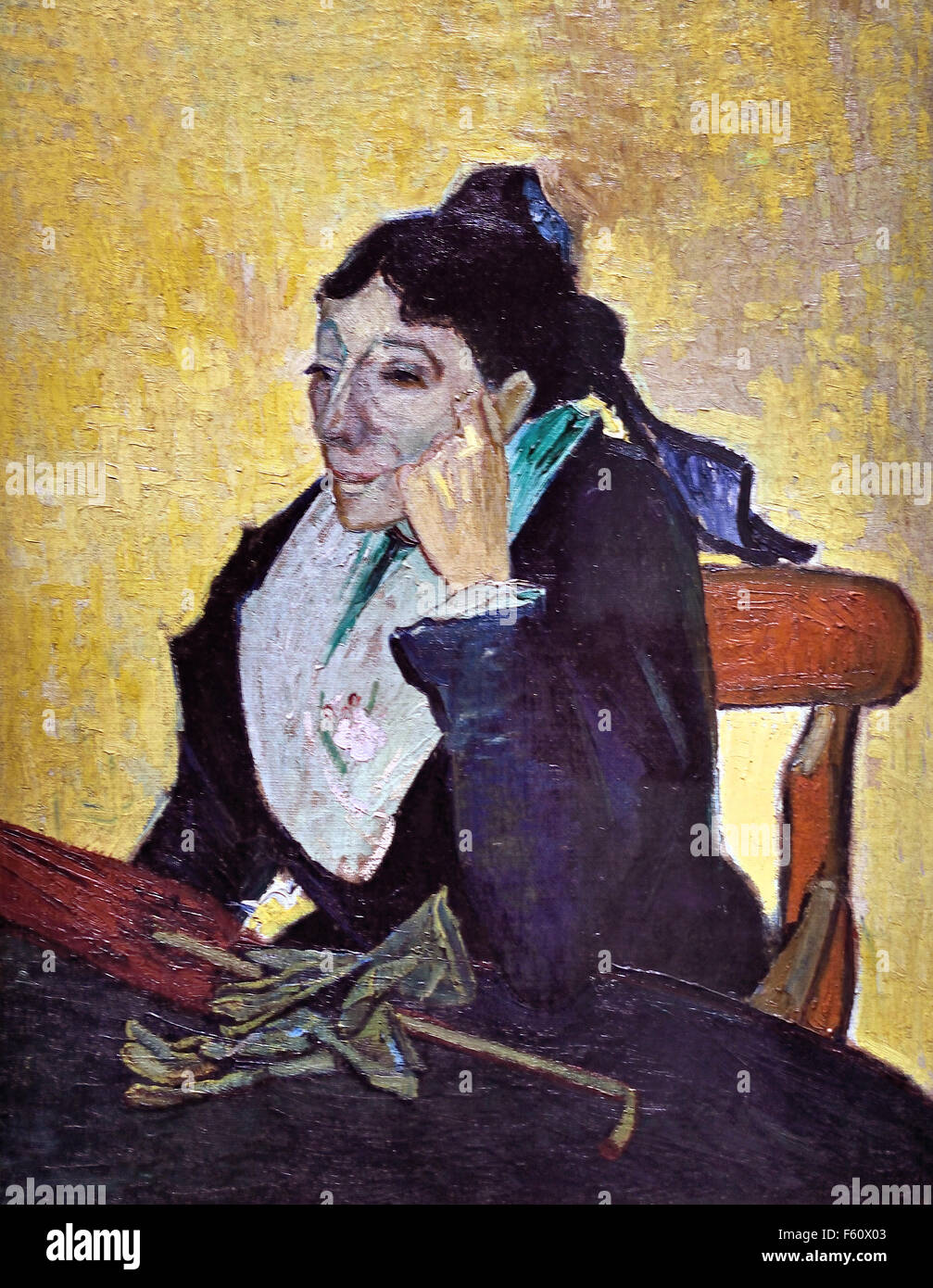 Vincent v Gogh Vincent van Gogh 1853-1890 Pays-Bas Néerlandais L Arlésienne Banque D'Images