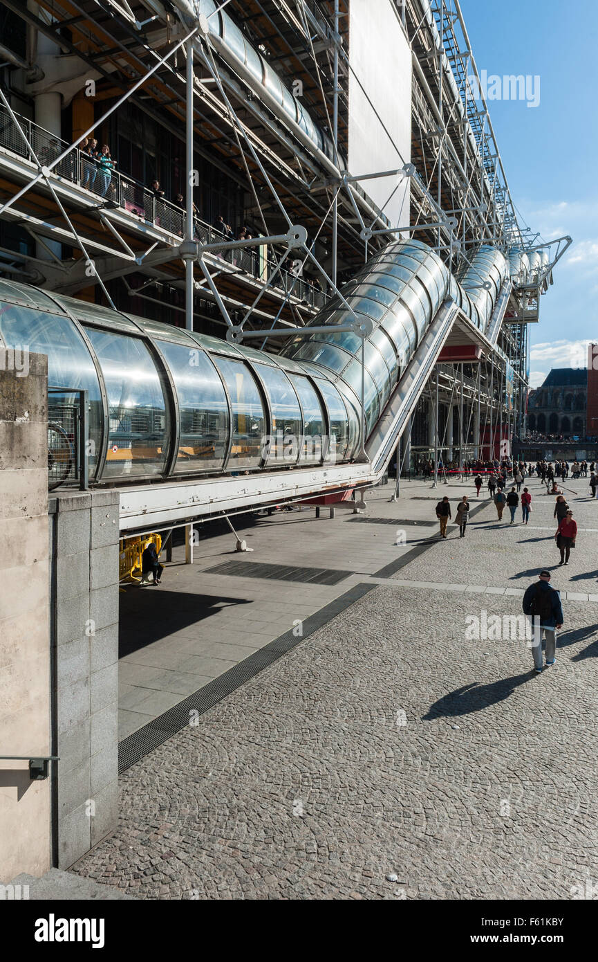France, Paris, Centre Georges Pompidou Banque D'Images