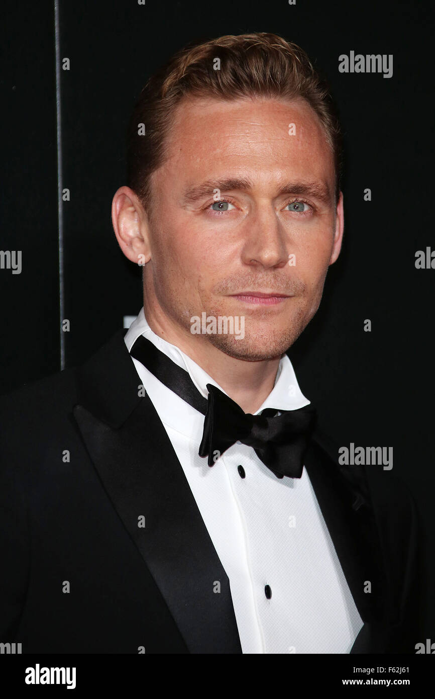 Le British Film Institute's LUMINOUS dîner de gala organisé à Guildhall - Arrivées avec : Tom Hiddleston Où : London, Royaume-Uni Quand : 06 Oct 2015 Banque D'Images