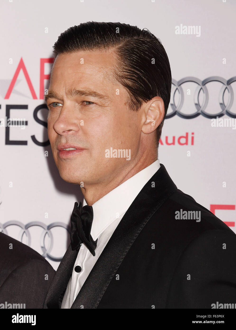 BRAD PITT acteur de film nous en novembre 2015. Photo Jeffrey Mayer Banque D'Images