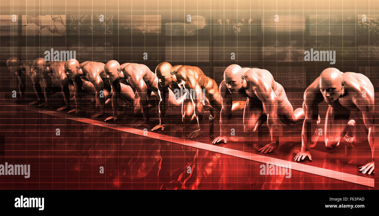 La gestion du rendement et la solution stratégique pour l'employé Banque D'Images