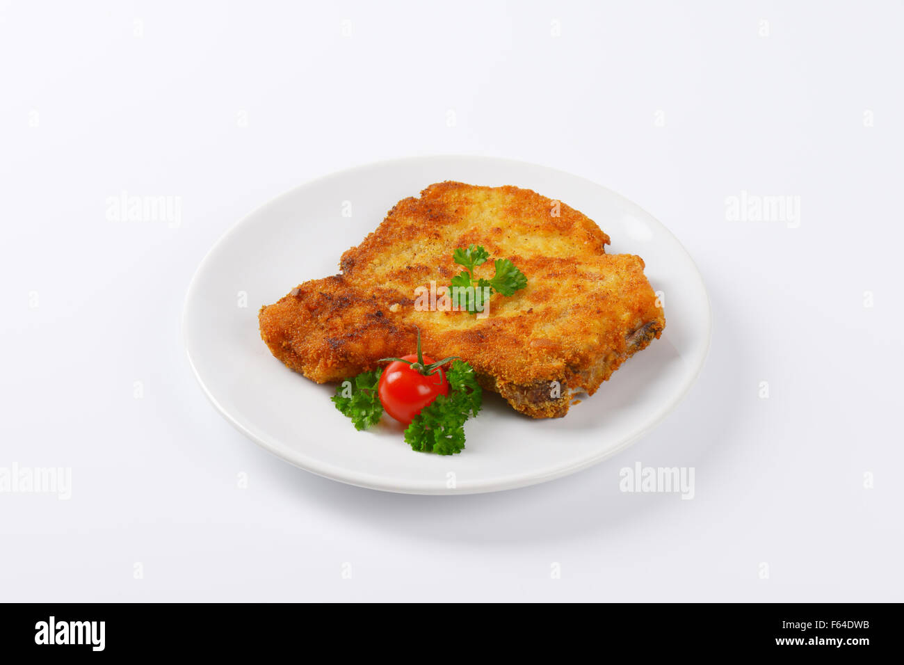 Côtelette de porc frite Banque de photographies et d'images à haute  résolution - Alamy