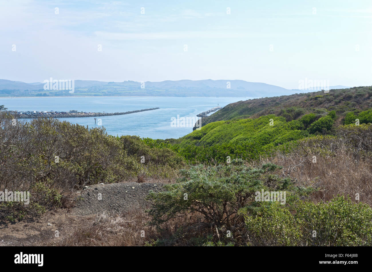 Doran Regional Park Beach et du terrain de camping et bodega bay de Sonoma Coast State Park en Californie Banque D'Images