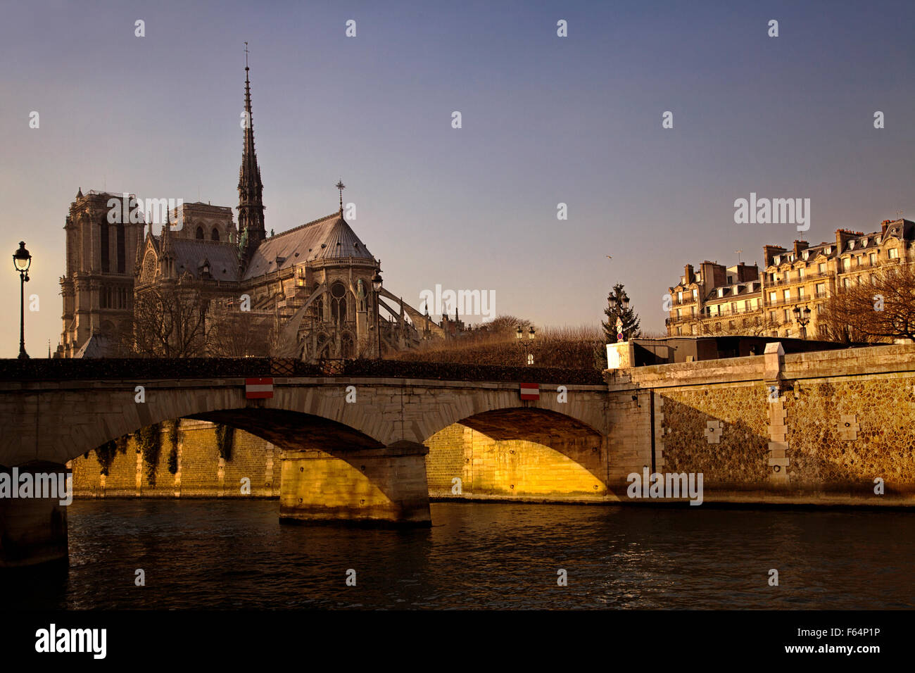 Notre Dame de Paris Banque D'Images