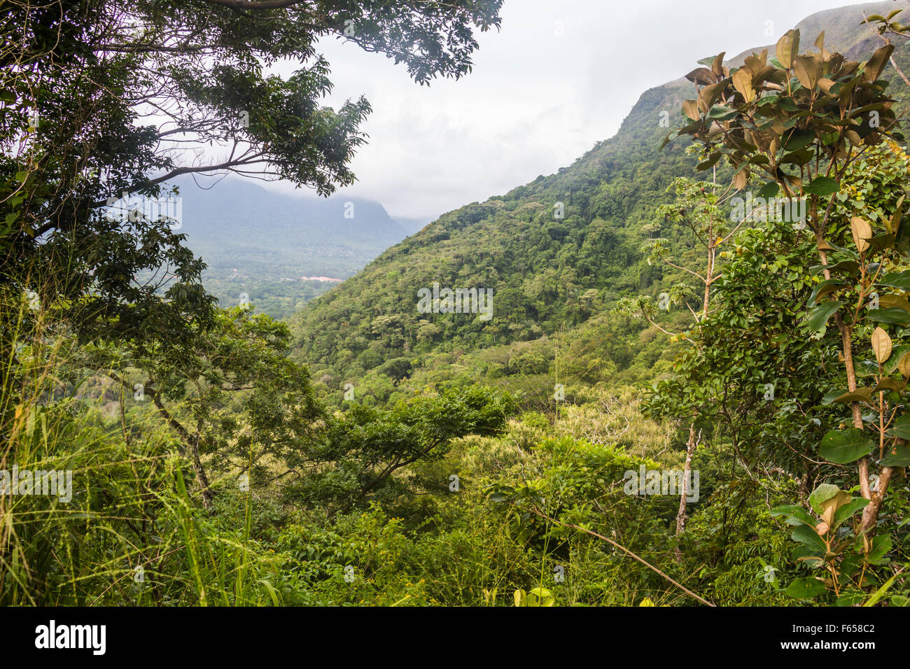 Panama El Valle de Anton Banque D'Images