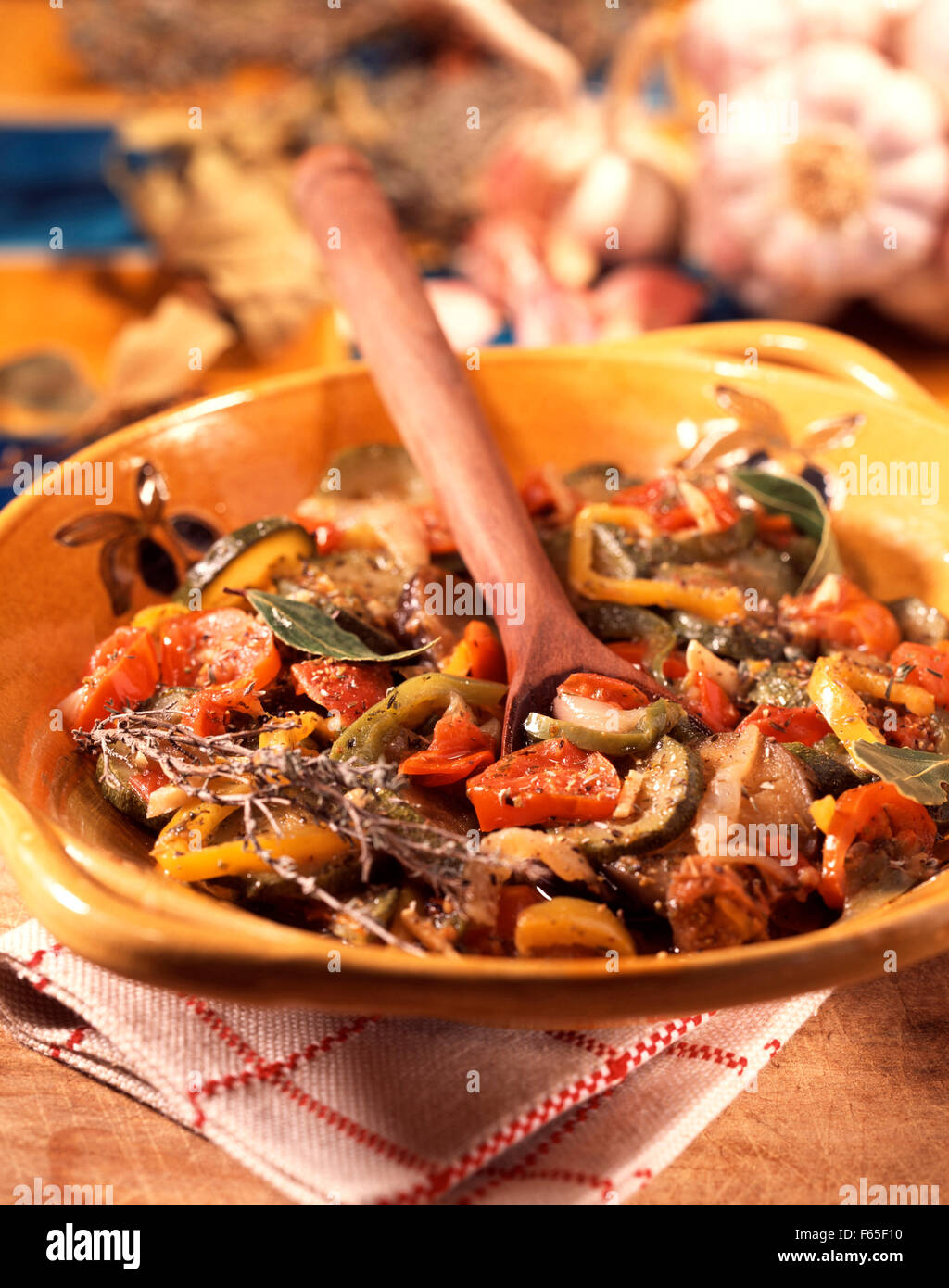 La Ratatouille de Nice Banque D'Images