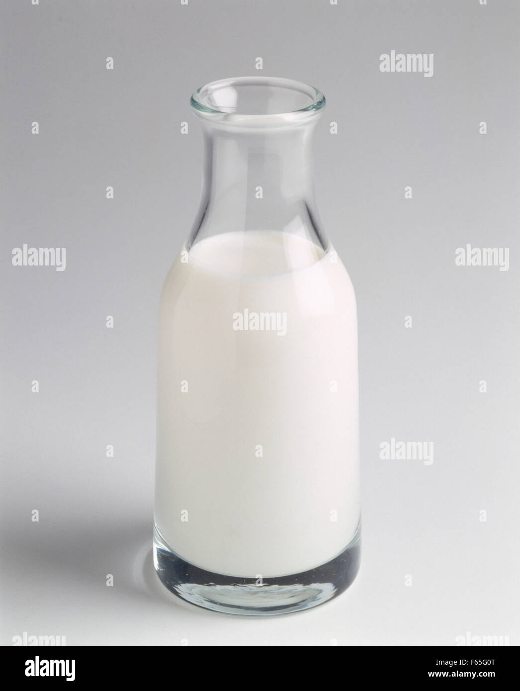 bouteille de lait Banque D'Images