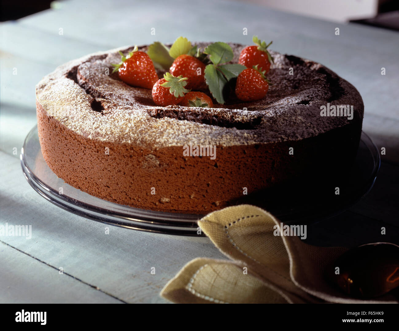 gâteau au chocolat Banque D'Images
