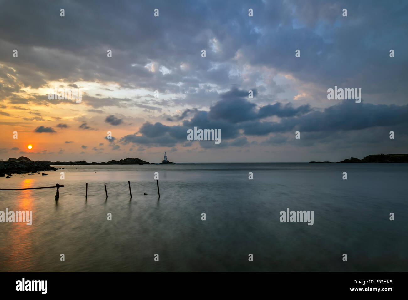 ciel de l’aube Banque D'Images