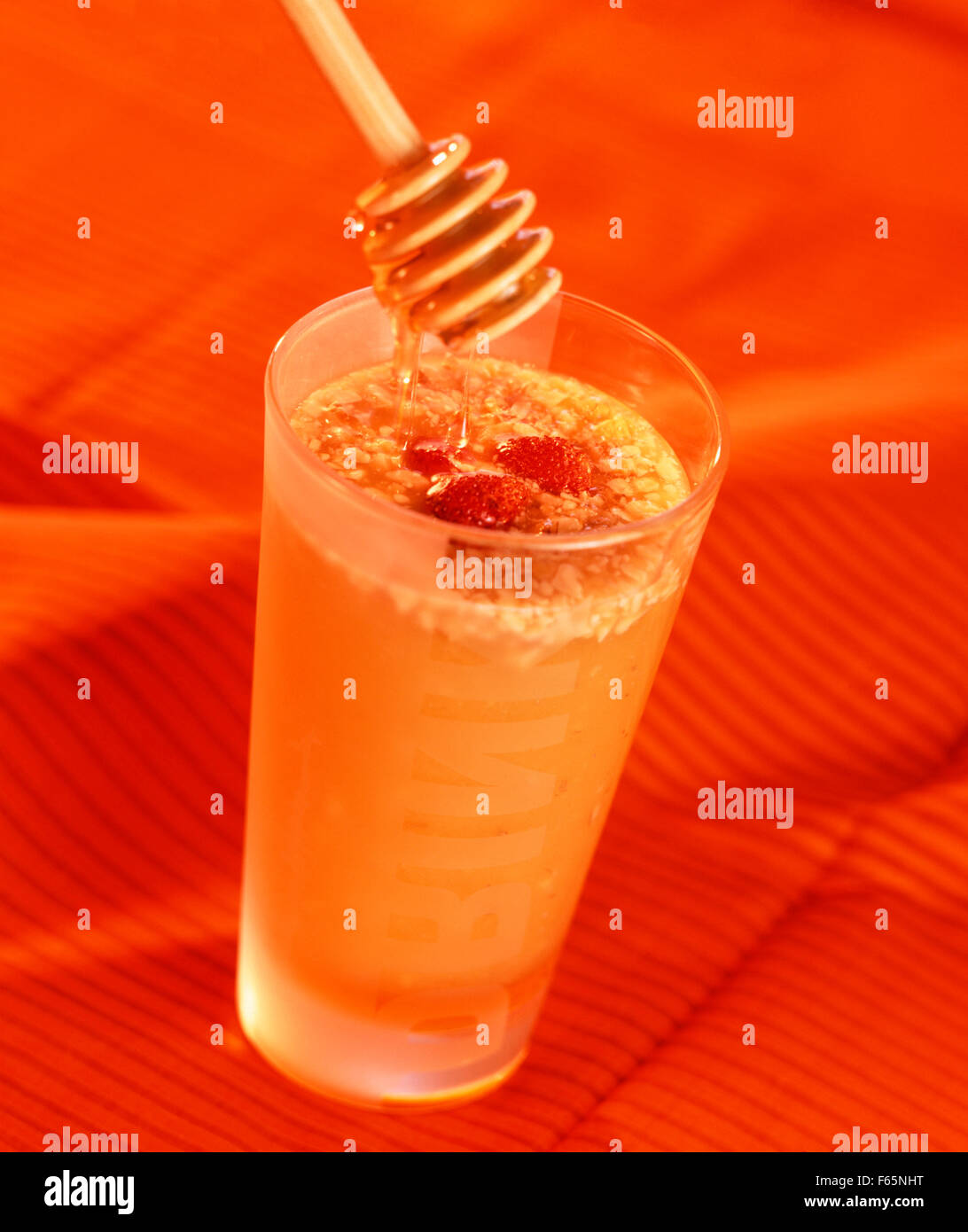 Cocktail d'Ananas au miel Banque D'Images