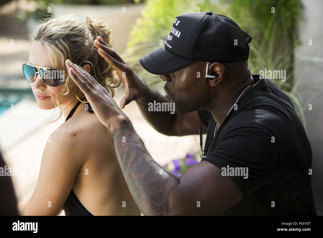 Gaucher Année : 2015 USA Réalisation : Rachel McAdams, Antoine Fuqua Antoine Fuqua Shooting photo Banque D'Images