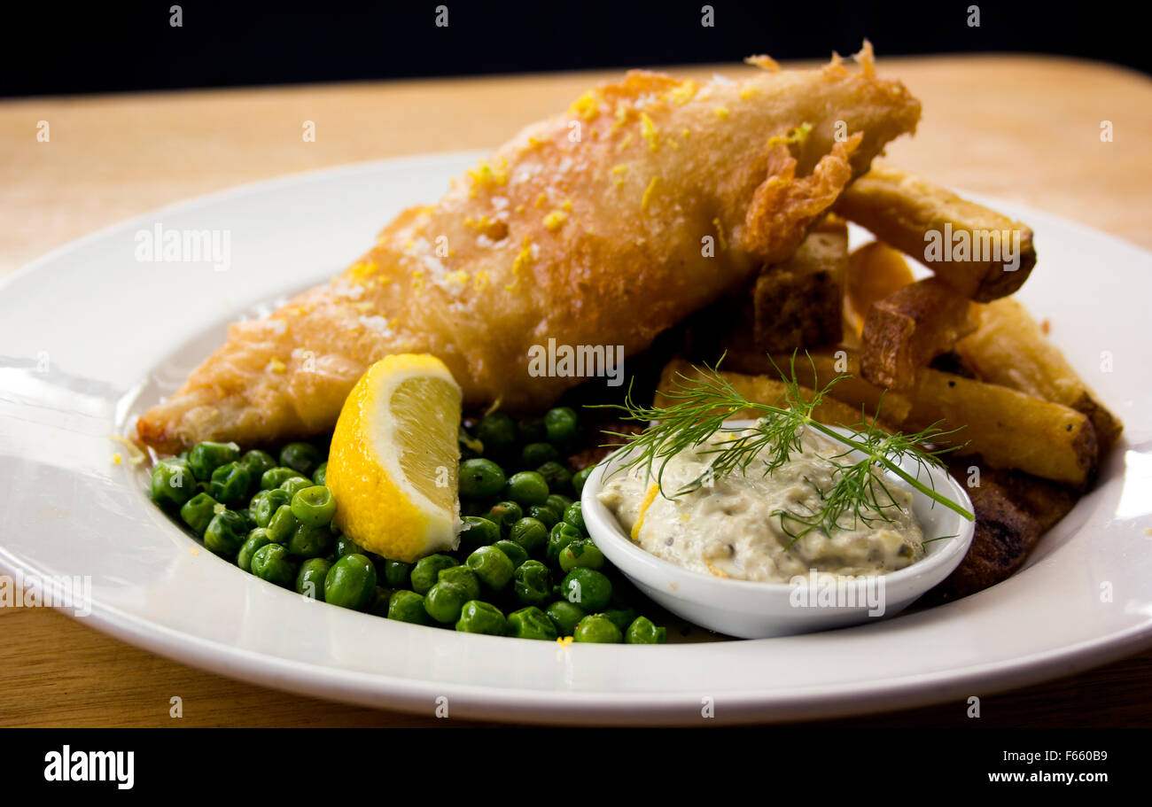 Fish and chips Banque D'Images