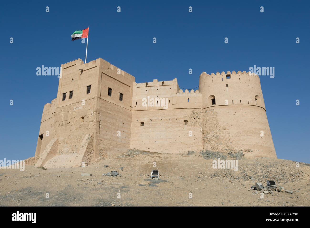 Forteresse de Fujairah Banque D'Images