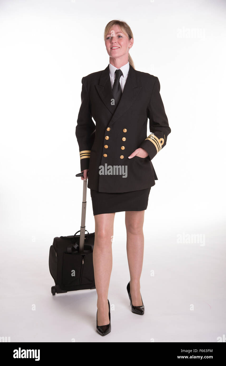 Commandant Lt femme en uniforme d'officier de marine Photo Stock - Alamy
