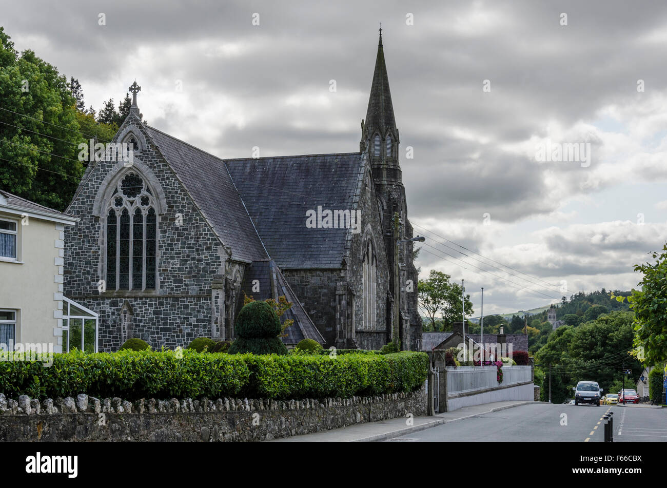 St Mary d'Avoca et église St Patrick, Irlande Banque D'Images