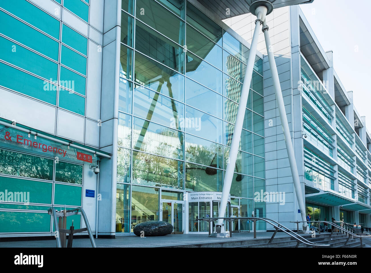 University College Hospital, Londres, Angleterre, Royaume-Uni Banque D'Images