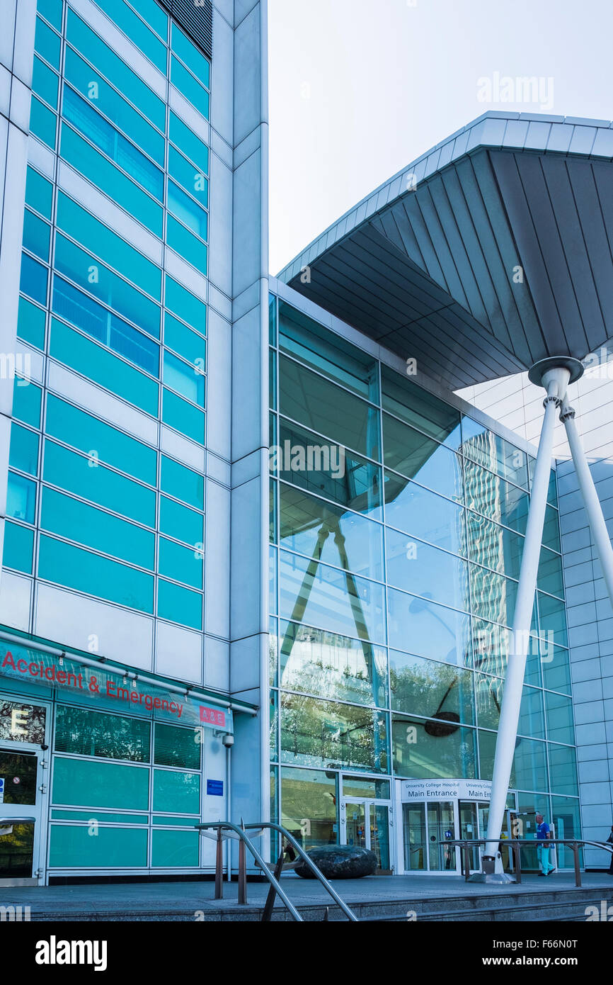 University College Hospital, Londres, Angleterre, Royaume-Uni Banque D'Images