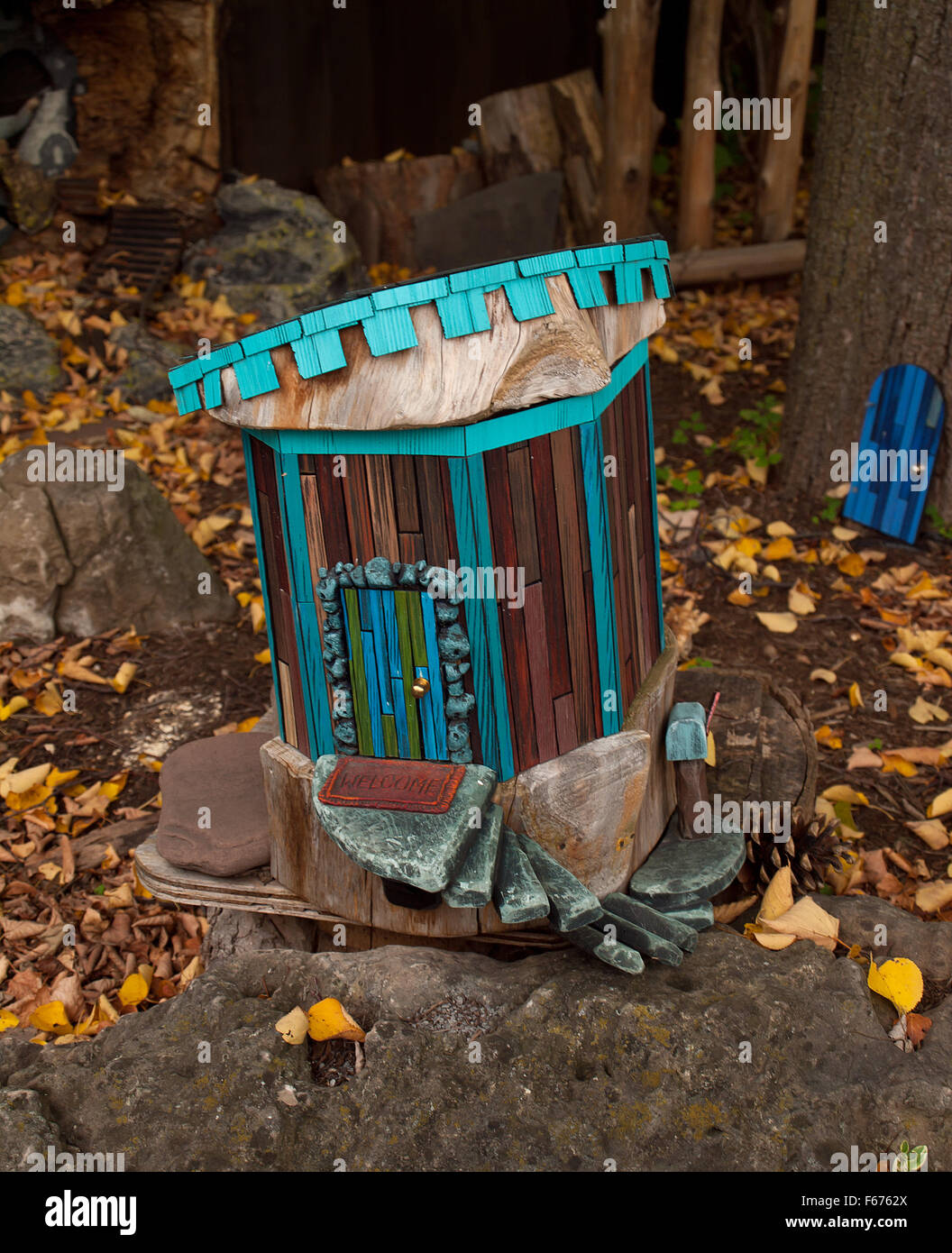 La Strong National Museum of Play. Jardin Banque D'Images