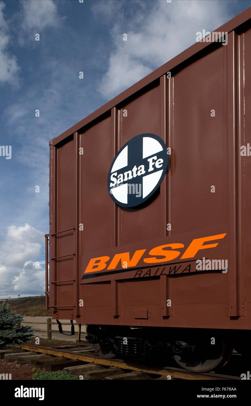 La BNSF Railway Williams Arizona USA Banque D'Images