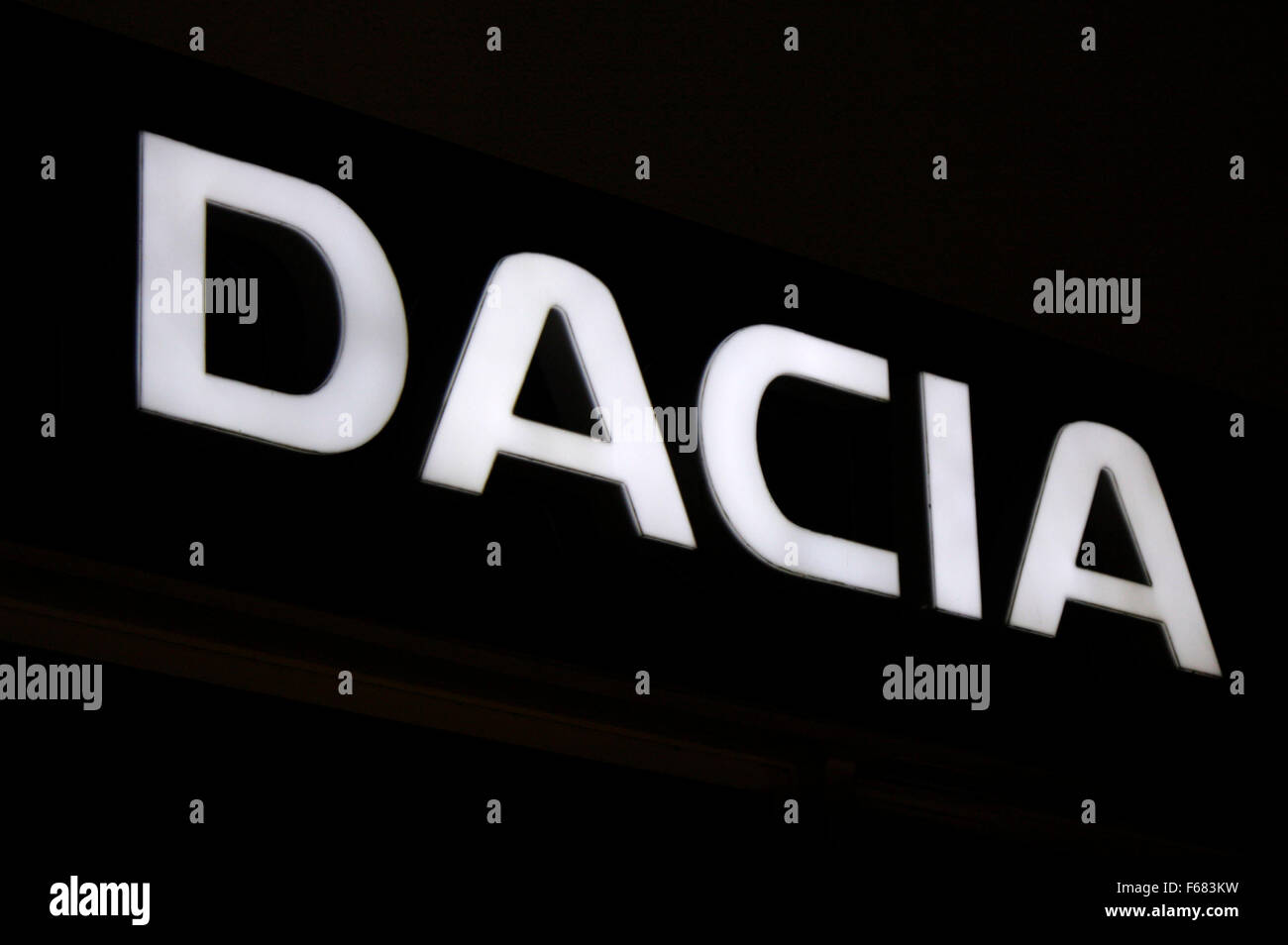 Markenname : 'Dacia', Berlin. Banque D'Images