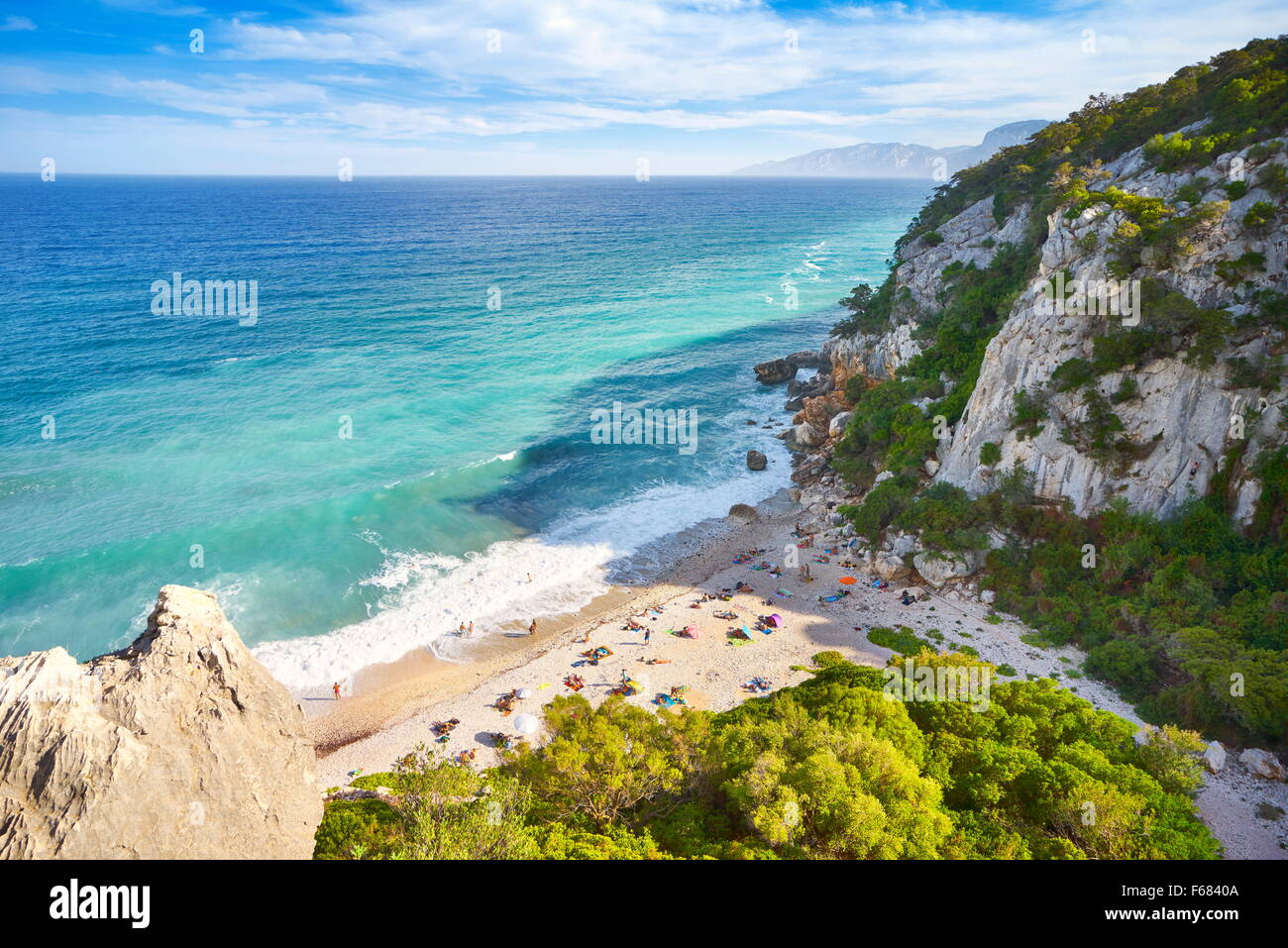 Et Gennargentu Parc national du golfe d''Orosei, Sardaigne, île, Italie Banque D'Images