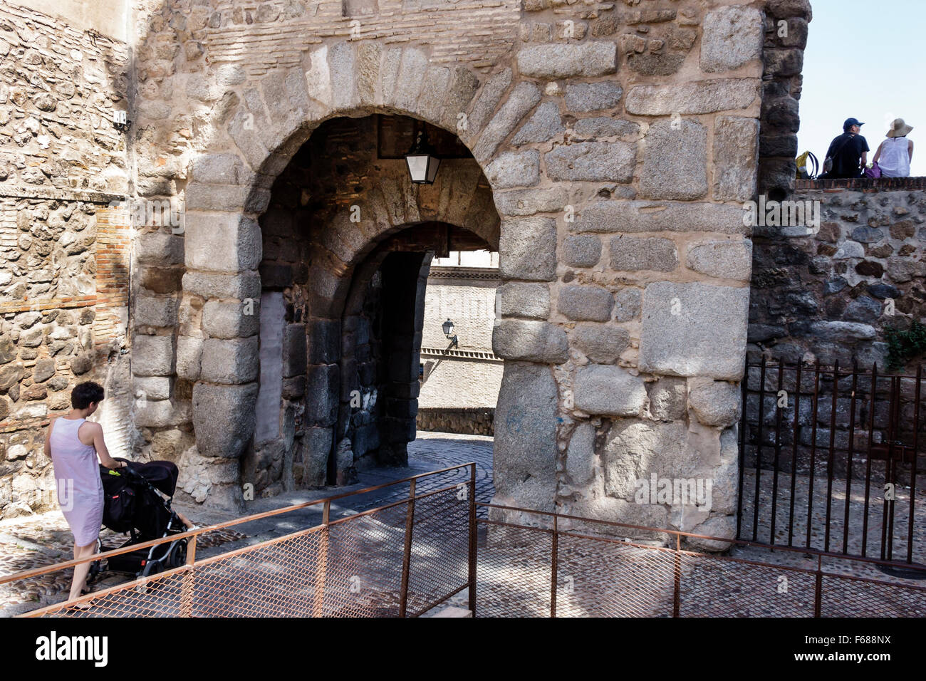 Tolède Espagne,Europe,Espagnol,hispanique hispanique Latins Latino Latinos,hispanophone,site du patrimoine mondial,centre historique,Calle Cristo de la Luz Banque D'Images