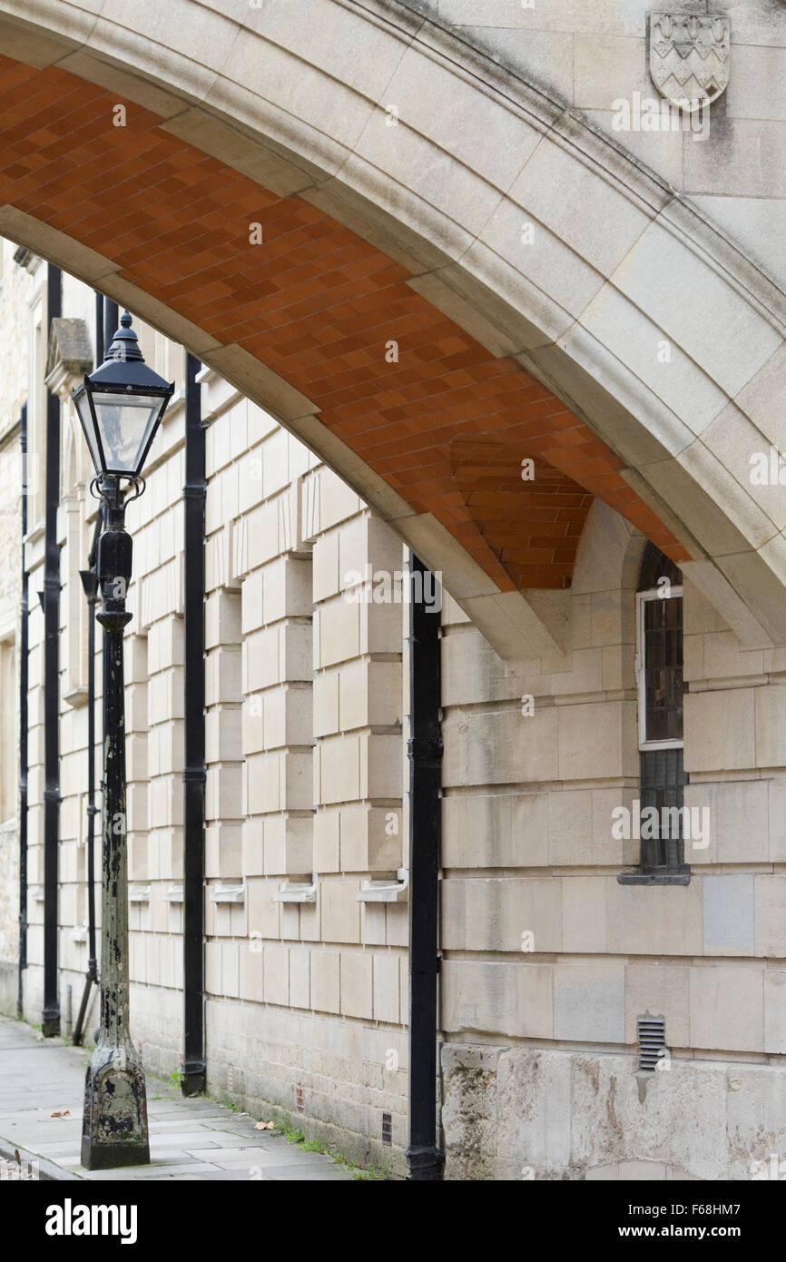 Hertford pont de New College Oxford Angleterre Lane Banque D'Images