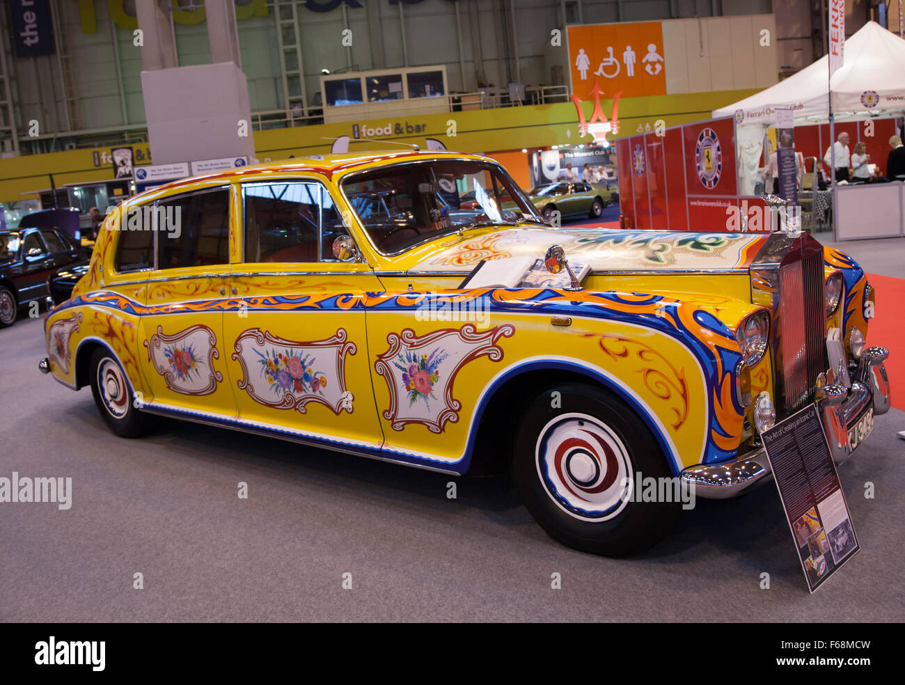 Birmingham, UK. 14 novembre, 2015. Lancaster Classic Car Show à NEC de Birmingham Crédit : Steven re/Alamy Live News Banque D'Images