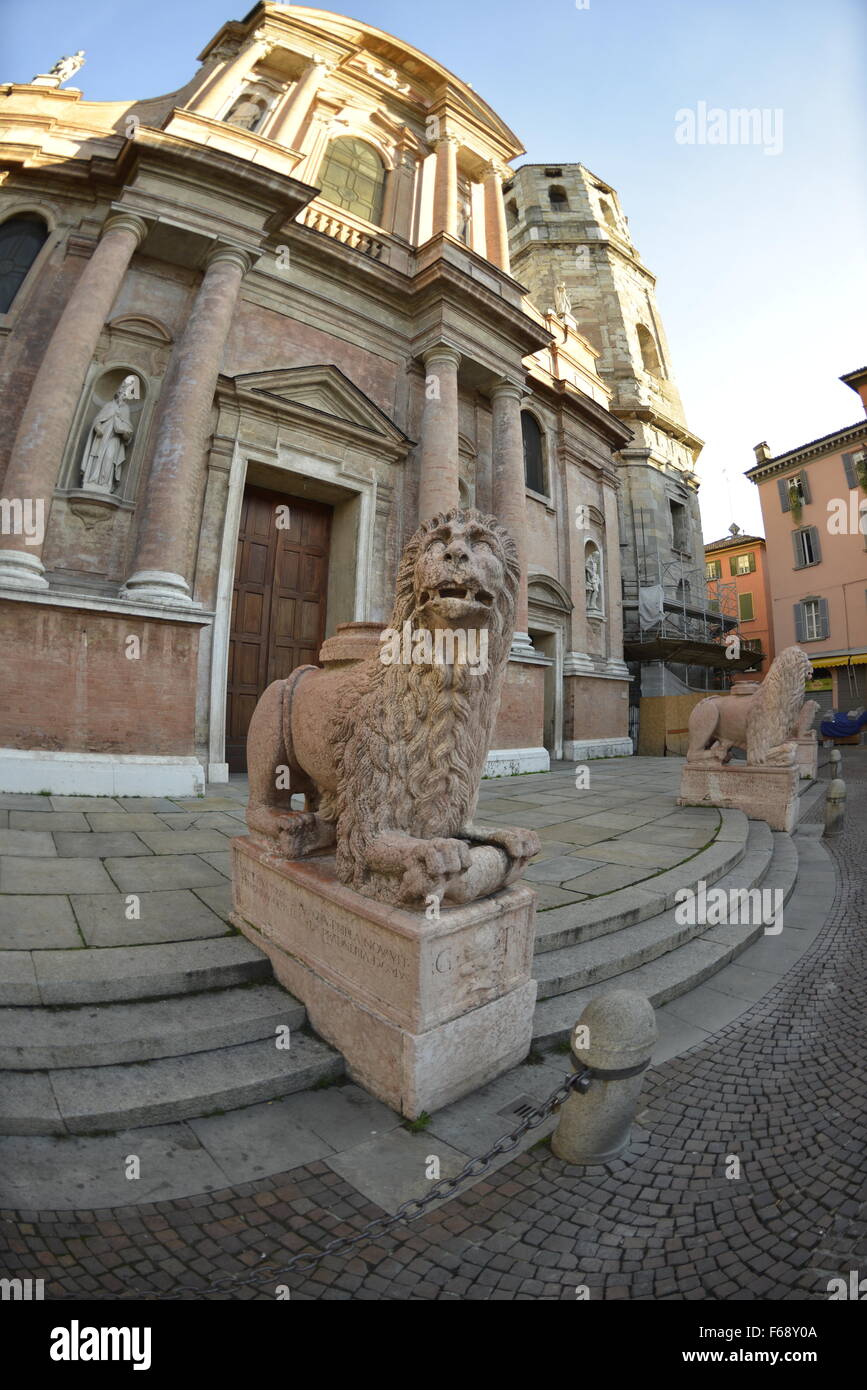 Voyager en talie, Reggio Emilia, église San Prospero Banque D'Images