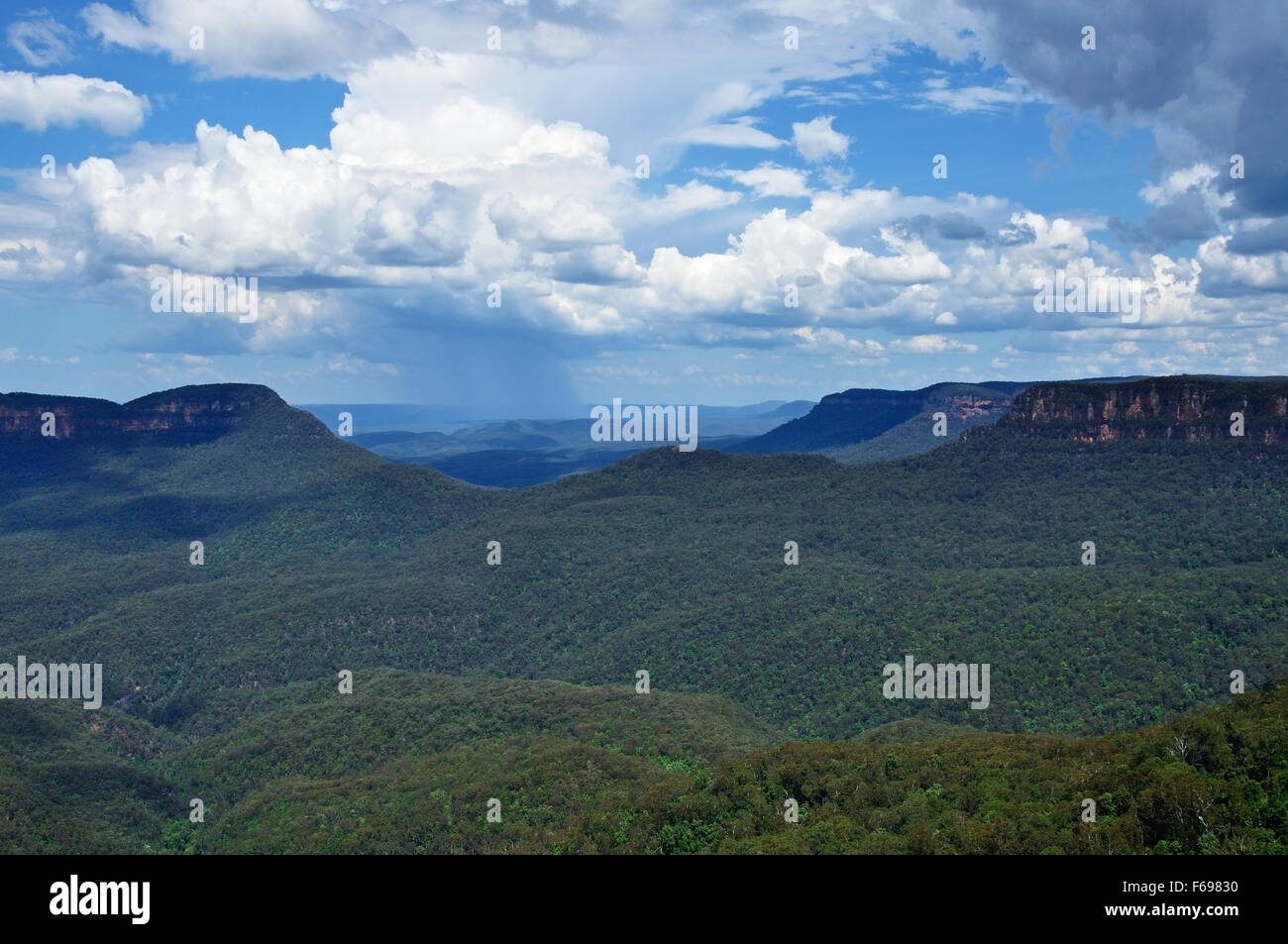 Blue Mountain National Park, New South Wales, Australie. Banque D'Images