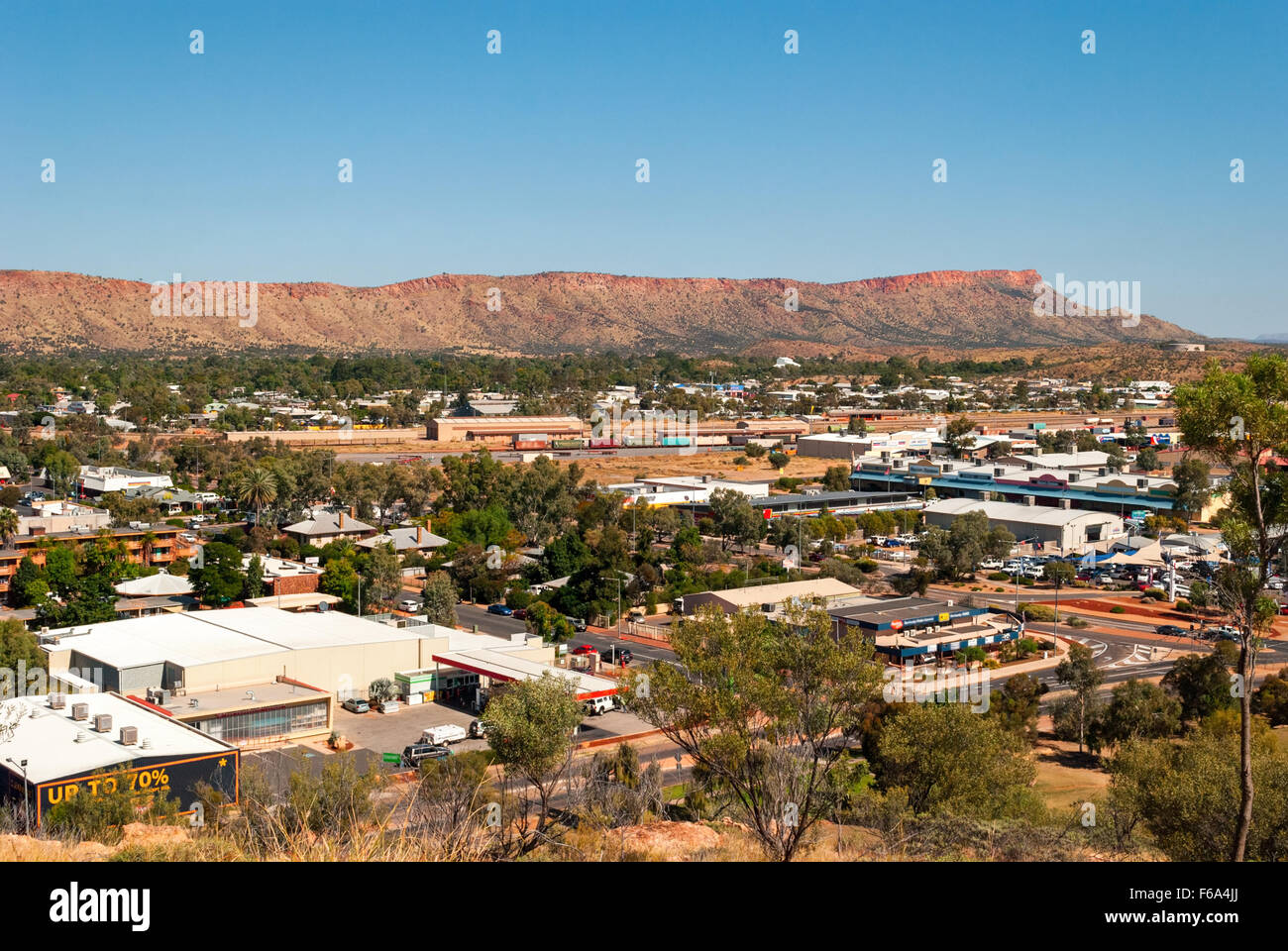 Alice Springs (Australie Territoire du Nord) Banque D'Images