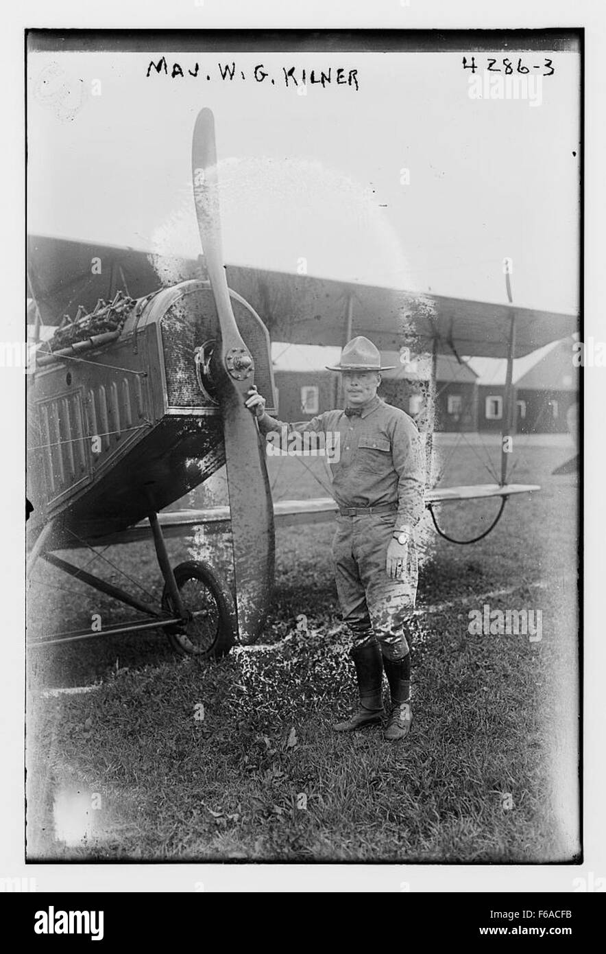 le-major-wg-kilner-tait-un-officier-distingu-de-l-arm-e-britannique
