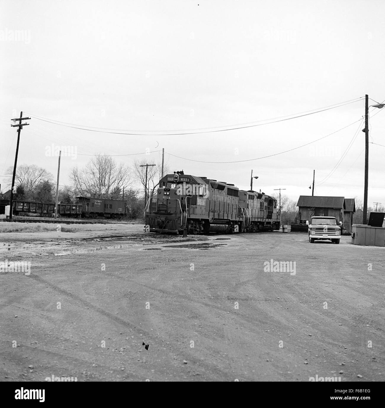 [St. Louis Southwestern, Diesel Locomotive électrique no 6514] Banque D'Images