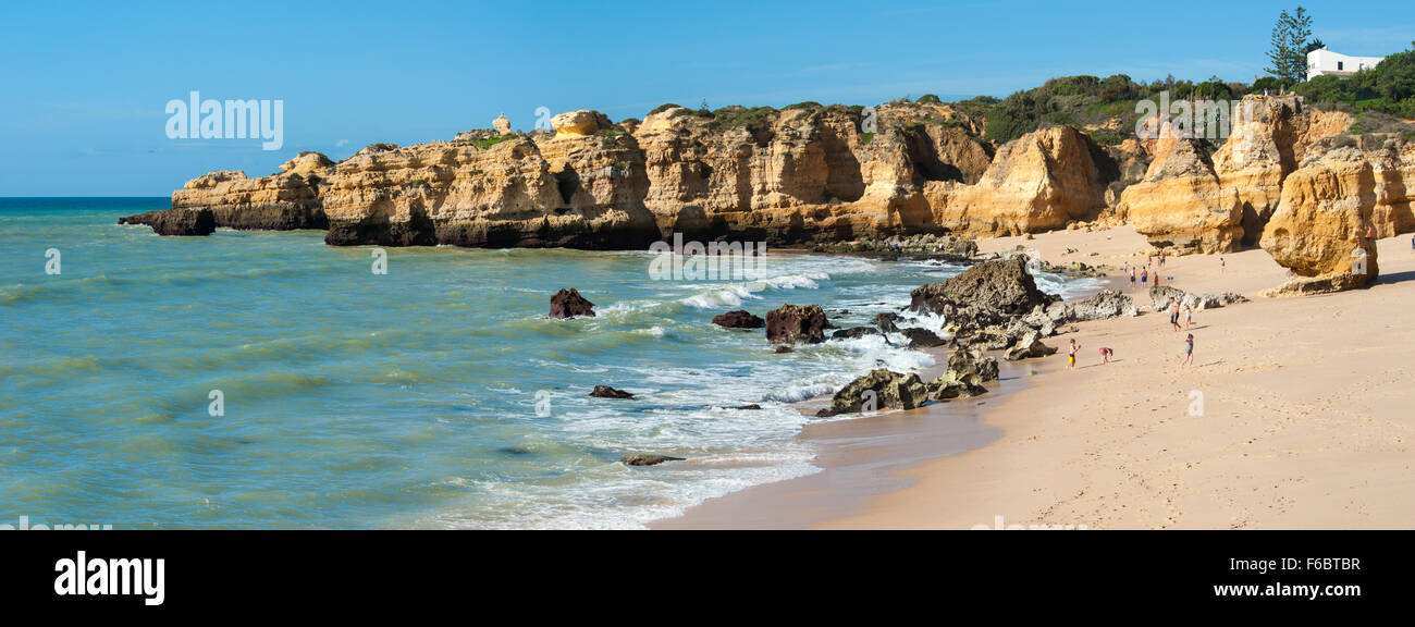 Praia de São Rafael, Algarve, Portugal Banque D'Images