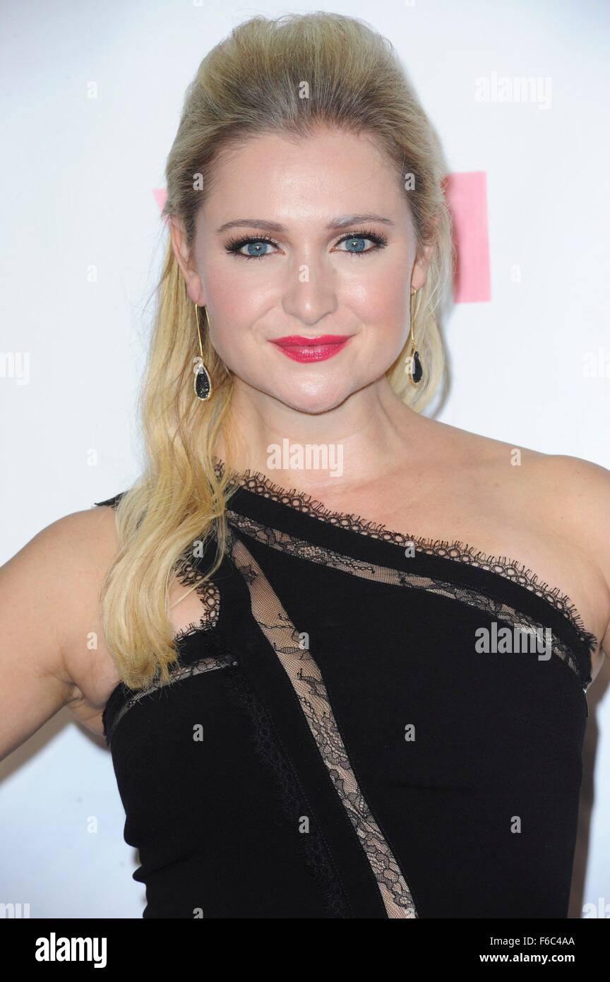 West Hollywood, CA. 15 Nov, 2015. Katherine Bailess aux arrivées pour VH1 Big in 2015 Avec Entertainment Weekly Awards, Pacific Design Center, West Hollywood, CA, le 15 novembre 2015. Credit : Elizabeth Goodenough/Everett Collection/Alamy Live News Banque D'Images