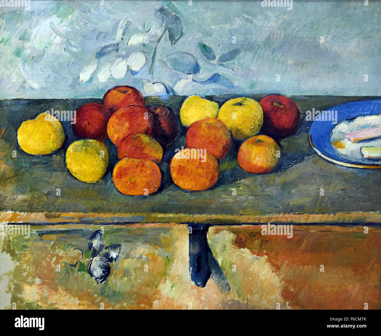 Pommes et biscuits, c.1880 Paul Cézanne 1839-1906 France French Banque D'Images