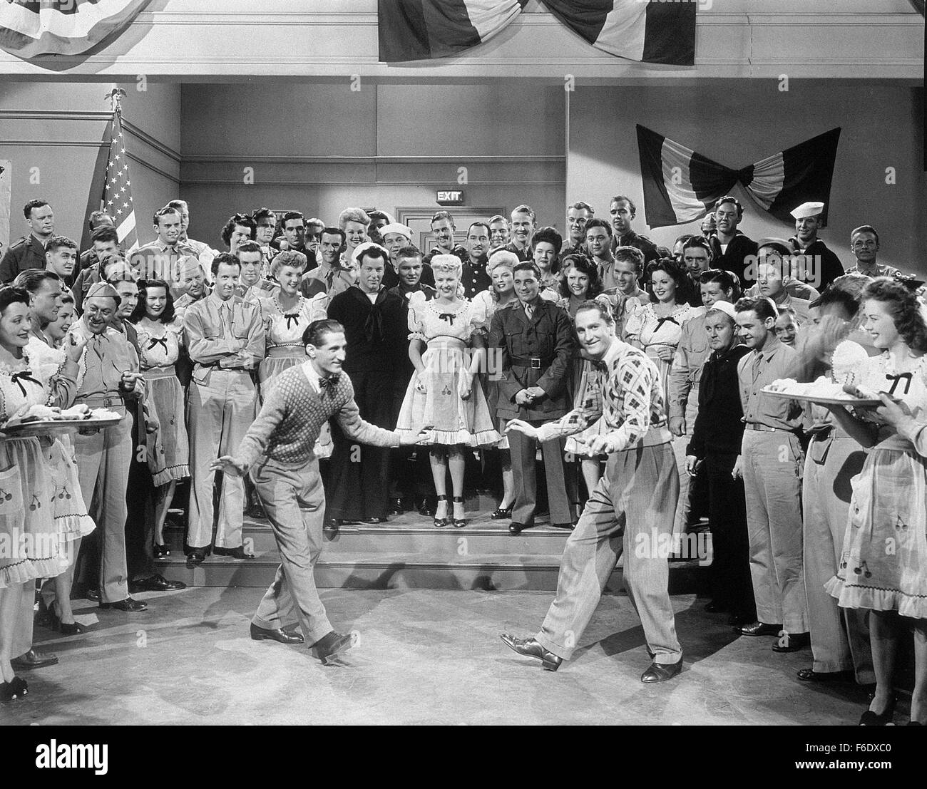 Publié : 25 avr 1944 - Film Original Titre : Pin Up Girl. Photo : Betty Grable. Banque D'Images
