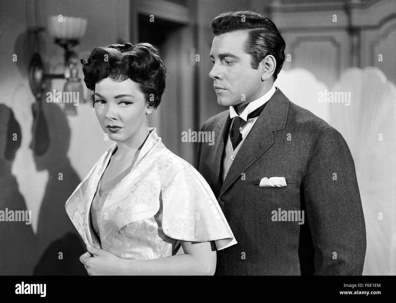 Publié : 24 août 1950 - Film Original Title : Le pain de la Nouvelle Orléans. Sur la photo : KATHRYN GRAYSON et Mario Lanza. Banque D'Images