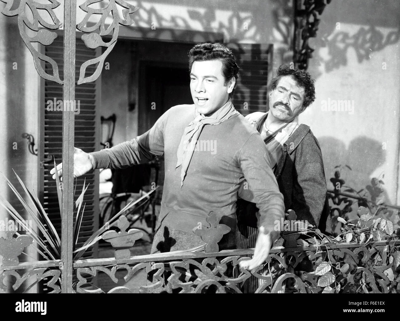 Publié : 24 août 1950 - Film Original Title : Le pain de la Nouvelle Orléans. Photo : Mario Lanza. Banque D'Images