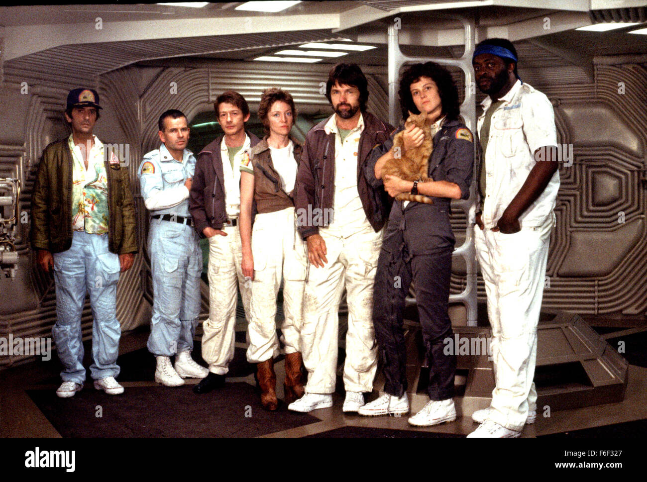 Jul 28, 1979 ; Londres, Royaume-Uni ; Cast du thriller de science-fiction "étranger : l'administration Cut' réalisé par Ridley Scott. Banque D'Images