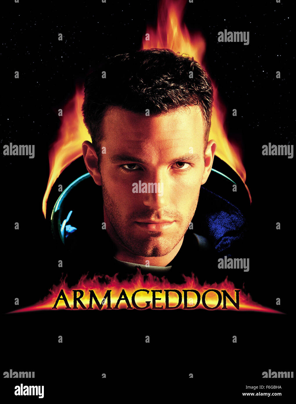 Juil 01, 1998 ; Houston, TX, USA ; affiche de l'action palpitante/sci-fi film 'Armageddon 