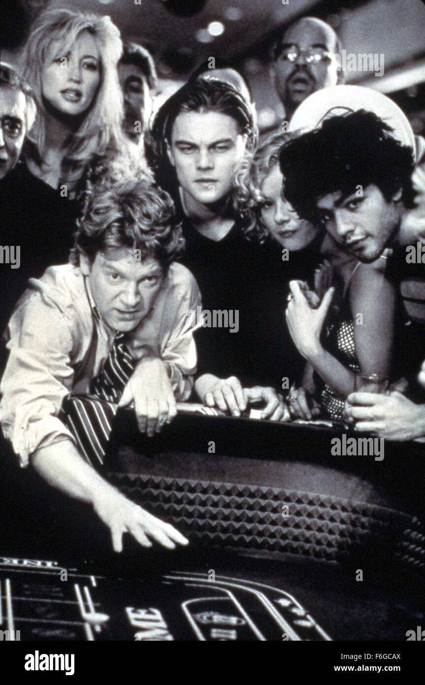 Sep 07, 1998 ; Hollywood, CA, USA ; Kenneth Branagh (en bas à gauche) comme Lee Simon et LEONARDO DICAPRIO (centre) comme Brandon Darrow dans la comédie ''célébrité'' réalisé par Woody Allen. Banque D'Images