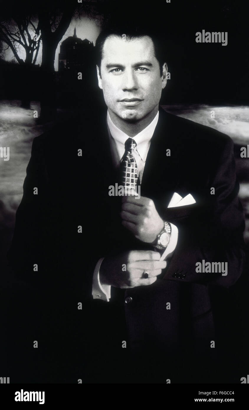 Sep 12, 1998 ; Boston, MS, USA ; l'acteur John Travolta comme Jan Schlichtmann dans 'une action civile'. Réalisé par Steven Zaillian. Banque D'Images
